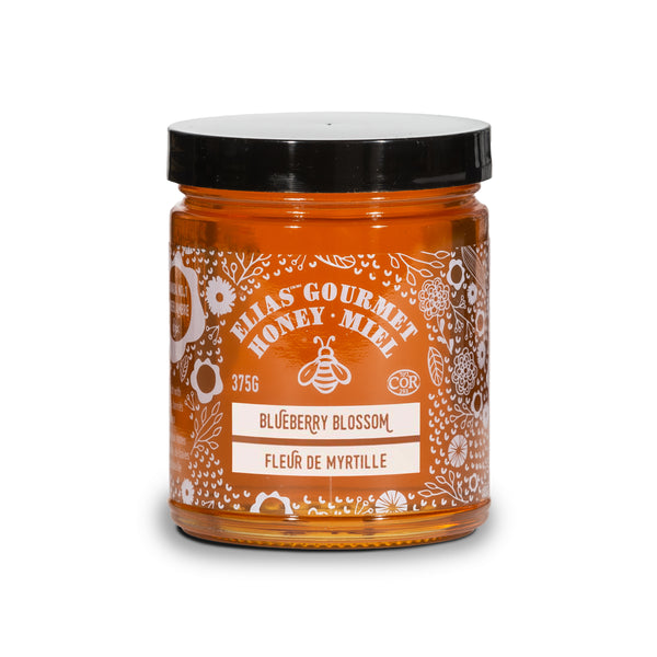 Buy Elias Gourmet Blueberry Blossom Honey in 375g Jar 